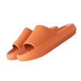 thumbnail image 4 of Zapatillas de casa Sandalias antideslizantes de EVA Parejas Zapatillas de suela gruesa con punta abierta, rojo anaranjado, adecuado para el tamaño 37-38 2 piezas Inevent AP001383-10B, 4 of 7