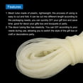 thumbnail image 3 of Unique Bargains 30 Yards Mesh Tube 3/8 Inch Decor Tubing Flex for Wreath,DIY Craft Cream, 3 of 7