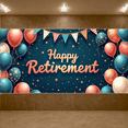 thumbnail image 5 of Elegant Design Celebration Banner Glitter Balloons Happy Retirement Decor for Party Celebration Event Decoration Indoor Outdoor, 5 of 7