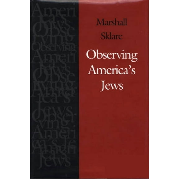 Brandeis American Jewish History, Cultur Observing America's Jews, (Paperback)