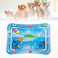 thumbnail image 2 of Interactive Play Mat with Floating Fish for Sensory Enrichment and Entertainment, 2 of 4