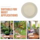 thumbnail image 3 of WEUVEB Para Maceta Redonda Beige De Plástico Para Plantas En Jardín Y Patio, 3 of 8