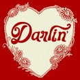 thumbnail image 2 of Junior's Lost Gods Darlin Heart  Graphic T-Shirt, 2 of 4