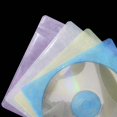 thumbnail image 3 of 100Pcs CD DVD Sleeves Plastic Thick Non-Woven Double-Sided Portable Colorful DVD Disc Folder Storage Bag, 3 of 6