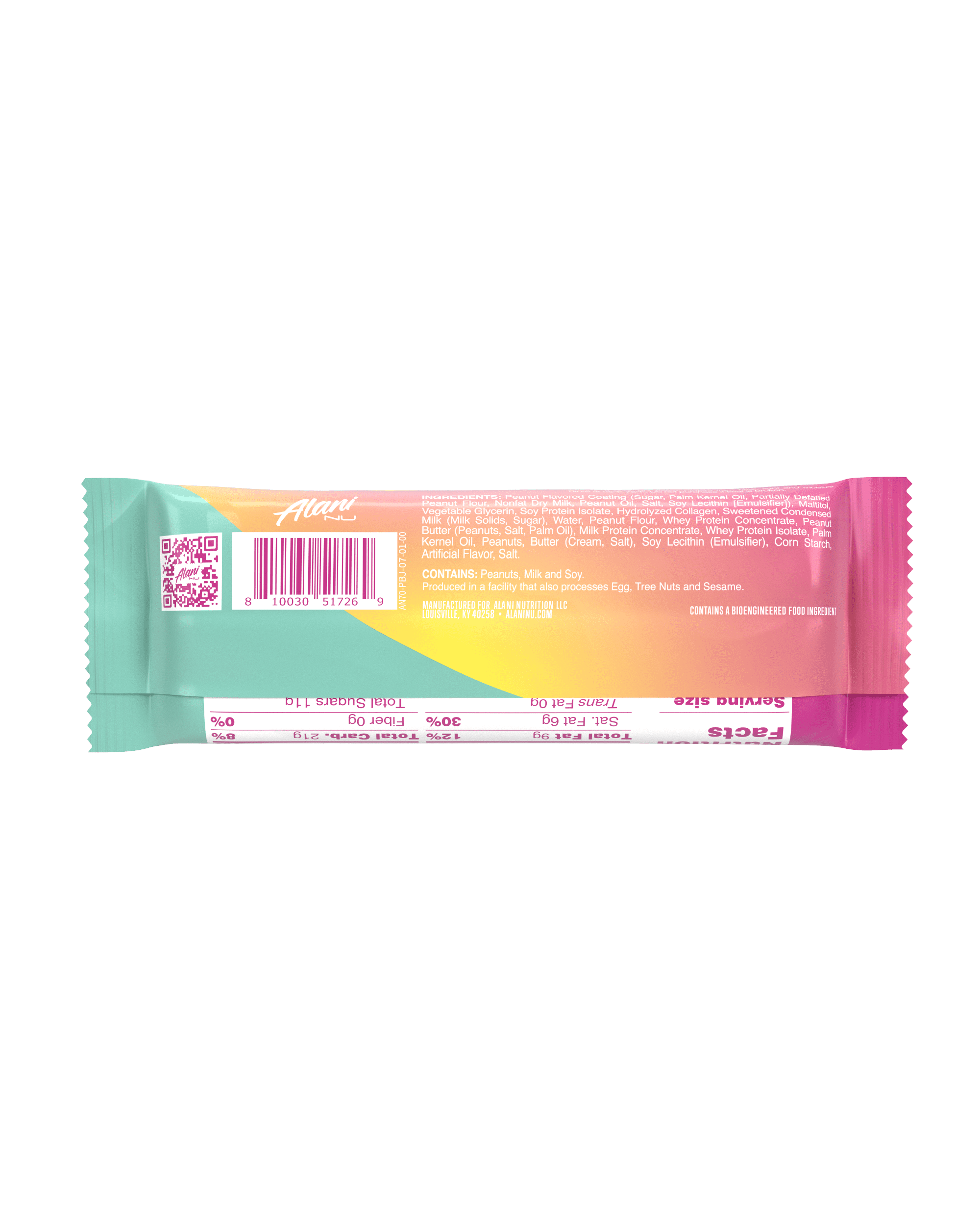 Alani Nu Supplements Alani Protein Pb & Jelly Bar 4pk