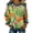 Multicolor 3, variant on QASIEATN Women's Off Shoulder Multicolor Print Sweatshirt Cozy Long Sleeve Oversized Fit Stylish Tops