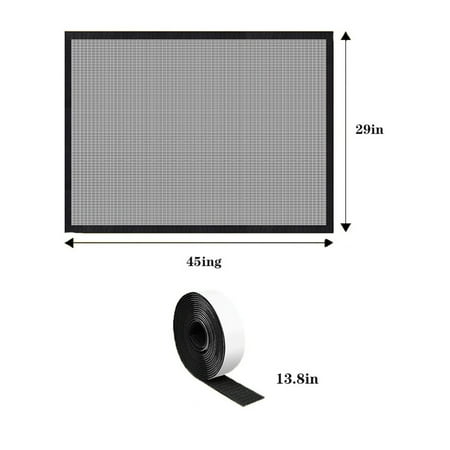 

Fireplace Screen Mesh Cover Fireplace Cover Baby Proof Barrier Guard Pet Proof B
