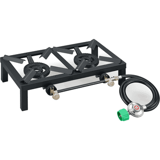 Coleman 2-Burner Propane Stove with Lid - Walmart.com
