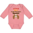 thumbnail image 3 of Inktastic Cavalier King Charles Spaniel Dog Boys or Girls Long Sleeve Baby Bodysuit, 3 of 5