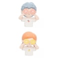 thumbnail image 1 of Paquete de 2 Figuras de Escultura de Resina para Niño Y Niña, Adornos Navideños para El Hogar Y La Habitación de Los Macarena Chica Chico Escultura, 1 of 8