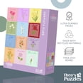 thumbnail image 4 of Puzzle Theo's Puzzles, flor para el mes de nacimiento, 1000 piezas, para adultos, 4 of 9