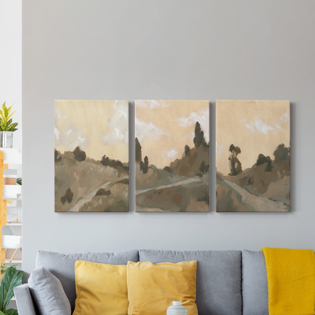 Hillside Walking Path IV Premium Gallery Wrapped Canvas - Ready to Hang - 24 x 36 Each