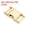 Gold, variant on Uxcell Quick Side Release Buckle, Metal Replacement Clips for Backpack Straps and Dog Collars Bronze 1 Inch