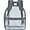 Grey, variant on Clear Stadium Backpack 12x6x12 Mini Small Clear Bag Stadium Approved Great for Games Sport Events Festival Concerts,Women Men Unisex