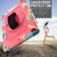 thumbnail image 6 of iPad 10.2-inch 2020/2019 Case with Soft Screen Protector, Dteck 3 in 1 Hybrid Rugged Shockproof Kickstand Case with 360 Rotating Hand Strap, Shoulder Strap for iPad 8th Gen/iPad 7th Gen, Rainbow Rose, 6 of 6