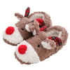 Slippers for Women, Coxeer Christmas Slippers Anti-skid 3D Reindeer Cute Warm Winter Shoes House Slippers