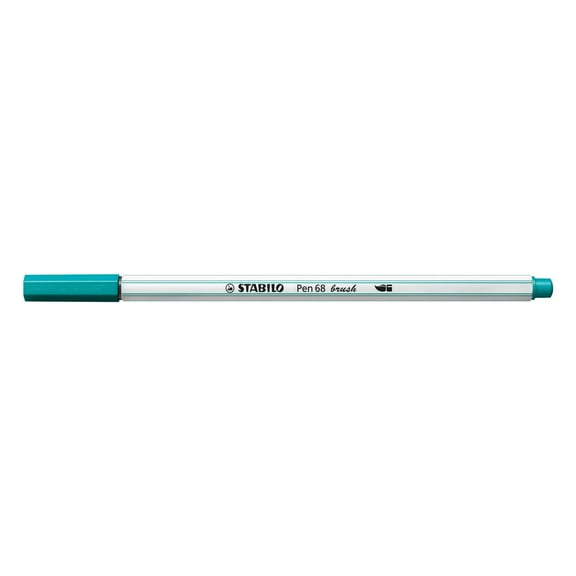 STABILO Pen 68 Brush , Turquoise