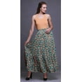 thumbnail image 3 of Bimba Printed Maxi Skirts Women Bohemian Gypsy Style Long Cotton Skirt, 3 of 5