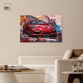 thumbnail image 3 of Porsche Pulse Canvas Lux Car Paintings by Art Remedy, Gallery Wrapped, 54" x 36", 3 of 7