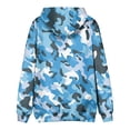 thumbnail image 5 of FOPSUFGWFO Camo Hoodies for Men Daily Wear Soft Drawstring Long Sleeve Pullover Tops Fall Winter Wear Sweatshirts With Pockets 3XL, 5 of 5