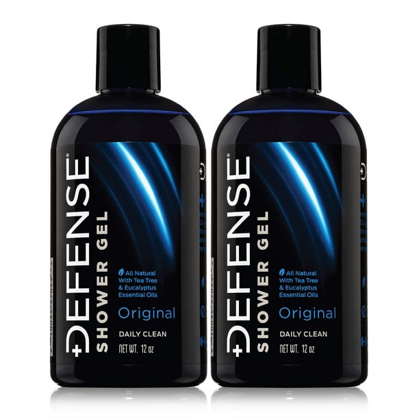 Jabón Body Wash Defense con forma de árbol de té orgánico, 360 ml (paquete de 2)