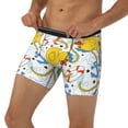 thumbnail image 2 of Rocae Ducks and Anchors for Stretch Moisture-Wicking Underwear,Men's Underwear Boxer Briefs Medium, 2 of 9