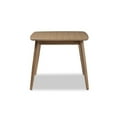 thumbnail image 3 of Baxton Studio Edna Mid-Century Modern French "Oak" Light Brown Finishing Wood Dining Table, 3 of 6