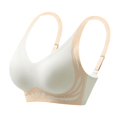 thumbnail image 2 of Lixiuxyad Back Closure Sports Bras for Women Women's Wireless Bra With Seamless Smooth Comfort Wirefree T Shirt Bra, 2 of 6