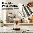 thumbnail image 3 of Mixpresso Gooseneck Pour Over Coffee Kettle 40oz Induction Stovetop Kettle, 3 of 9