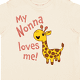 thumbnail image 4 of Inktastic My Nonna Loves Me- Cute Giraffe Boys or Girls Toddler T-Shirt, 4 of 5