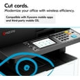 thumbnail image 4 of Kyocera ECOSYS MA4000wifx A4 Monochrome B/W Laser Multi-Function Laser Printer - 42 ppm, Copy, Print, Scan, Fax, Duplex, Network, 1200 DPI, 2 GB Memory, 300 Sheets Capacity, 4 of 6