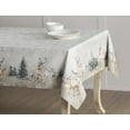thumbnail image 3 of Maison d' Hermine Deer in The Woods 100% Cotton Tablecloth for Kitchen Dining | Tabletop | Decoration | Parties | Weddings | (Square, 60 Inch by 90 Inch)., 3 of 3