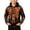 Orange*, variant on RUTAYY Boys Zip Up Hoodie Long Sleeve Skeleton Full Print Halloween Front Pocket Hooded Jacket Red
