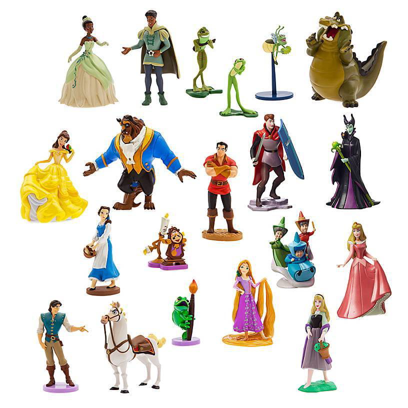 2x Disney Princess Figure Play Set 12 PC Total for sale online