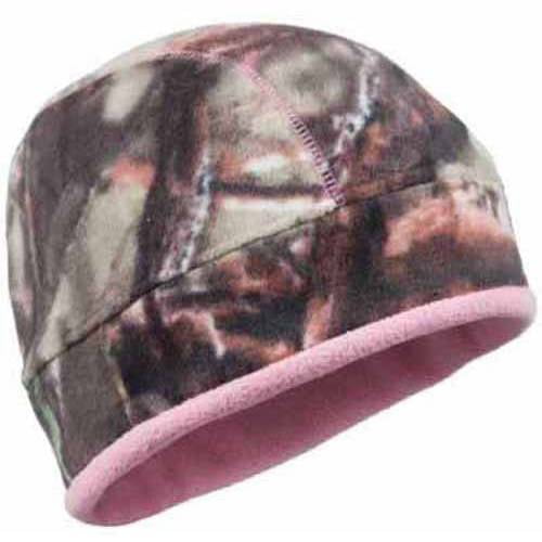 Huntworth Womens OakTree EVO Camo & Pink Fleece Beanie Stocking Cap Hat NEW 