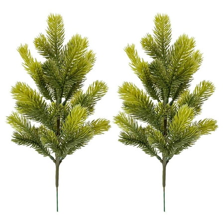 SHIMELE 12 Inch Norfolk Artificial Christmas Branches DIY Crafts Faux Greenery for Xmas Home Decor Indoor/Outdoor Centerpiece