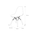 thumbnail image 4 of Set 4 Sillas Replica Eames Mint Sala Comedor Cocina Estilo Minimalista DIB CARPET & HOME MSI002-1001/104, 4 of 4
