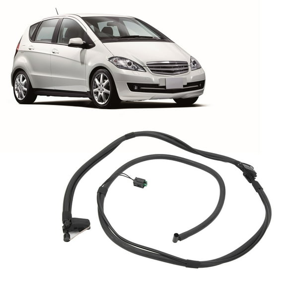 1698600192, Windscreen Washer Wiper Line Nozzles Heated Windshield Washer Nozzles Simple Installation Perfect Match for A-Class W169 2004 To 2012