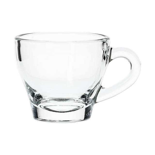Juego De 6 Tazas De Vidrio Para Café Expresso De 80 ML. Borgonovo Ischia