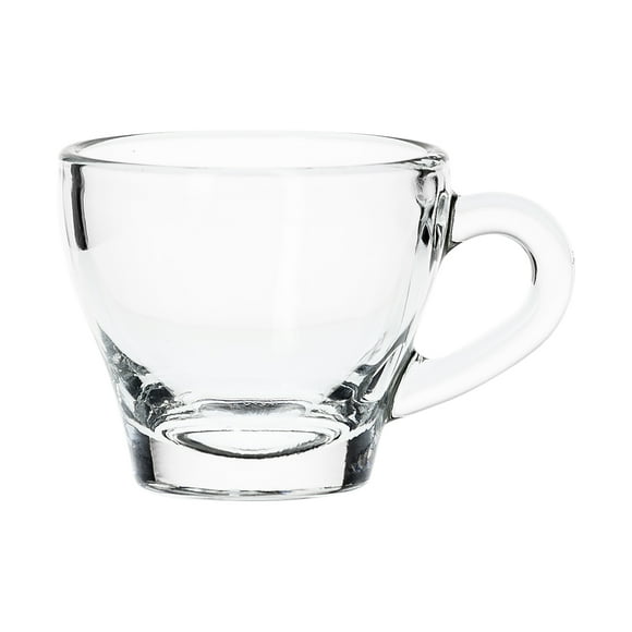 Juego De 6 Tazas De Vidrio Para Café Expresso De 80 ML. Borgonovo Ischia