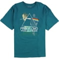 thumbnail image 1 of Hybrid Mens Pink Floyd Graphic T-Shirt, evergreen, M, 1 of 2