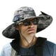 thumbnail image 2 of Sombrero Pesca Al Aire Libre Ancha Con Ventilador Carga Solar/USB para Jardín Playa, 2 of 9
