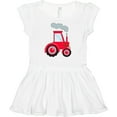 thumbnail image 3 of Inktastic Fun Red Tractor Girls Baby Dress, 3 of 5