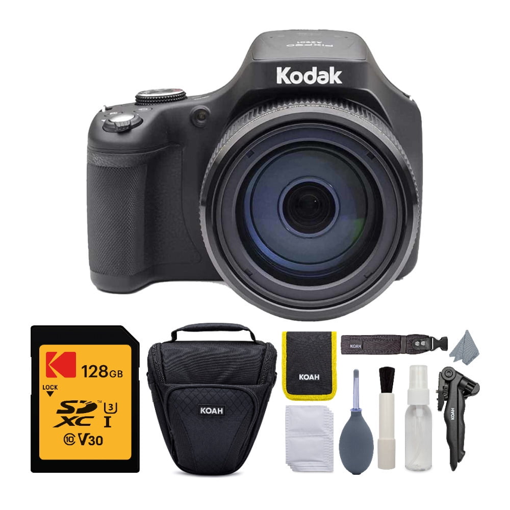 Kodak PIXPRO Astro Zoom AZ901 20MP Digital Camera with 64GB Card and