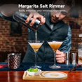 thumbnail image 3 of 2 Pcs Margarita Salt Rimmers, Wooden Cocktail Salt Rimming Tools, Bartender Tool Kit, Fit Wide Glasses up to 4.7", Bowl Not Included, Ideal for Parties and Bars, 3 of 6
