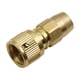 thumbnail image 5 of Adaptador de Manguera de Jardín Conector Rápido Tubo de Rosca de Latón de 3/4 Pulgadas 2 piezas, 5 of 8