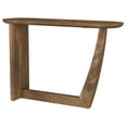 thumbnail image 1 of Leti Sofa Console Table, 46 Inch, Brown Mango Wood, L Shaped Base, 1 of 1