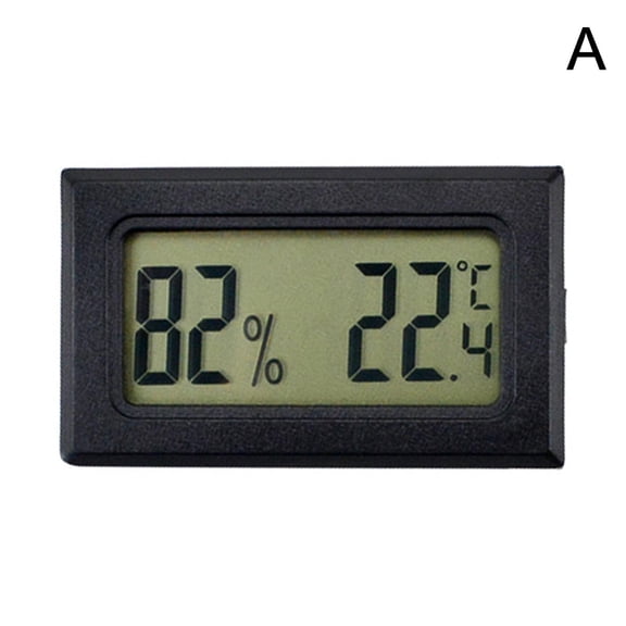 Mini Thermometer & Hygrometer,Mini LCD Digital Indoor Thermo-Hygrometer Humidity Meter Humidity Meter,2-in-1 Room Thermometer & Humidity Meter for Office Baby Room Living Room Fridge