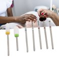 thumbnail image 4 of Nail Grinding Bit, Tungsten Steel Polish Removal Drill Bit Ceramic Replacement Ergonomic  For Home For Nail Artist, 4 of 8