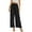 A-Black, variant on Uvplove Women High Waisted Palazzo Pants Wide Leg Casual Flowy Tie Knot Trousers with Pockets grey-m